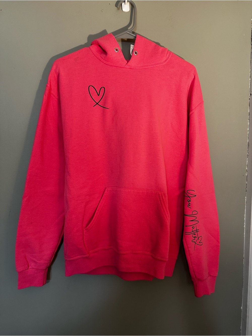 Hot Pink Women’s You Matter Hoodie